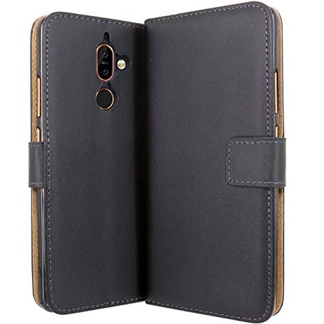 Case Collection Premium Leather Folio Cover for Nokia 7 Plus Case Magnetic Closure Full Protection Book Design Wallet Flip with [Card Slots] and [Kickstand] for Nokia 7 Plus Phone Case