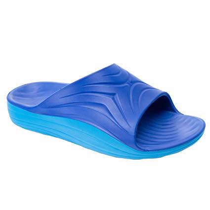 Superfeet Aftersport Men's Open Back Recovery Sandal for Post Run or Comfort