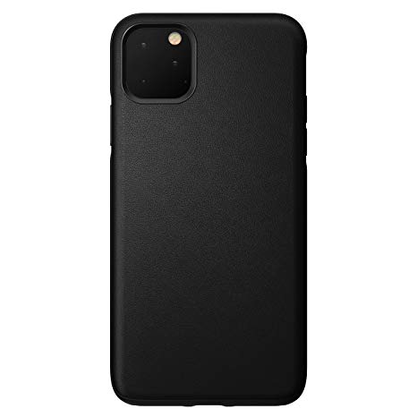 NOMAD Rugged Case for iPhone 11 Pro Max | Black Heinen Active Leather