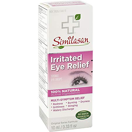 Similasan Pink Eye Relief Eye Drops 0.33 oz (Pack of 2)