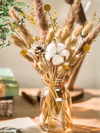 Dried Flowers and Bunny Tails Bouquet | Home Decoration| Chic & Style | Natural Materials | Gift Ideas | Floral Arrangements