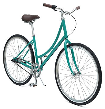 Critical Cycles Dutch Step-Thru 3-Speed City Coaster Commuter Bicycle, 44cm/One Size