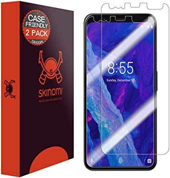 Skinomi Screen Protector Compatible with Google Pixel 4 XL (2-Pack)(Case Compatible) Clear TechSkin TPU Anti-Bubble HD Film