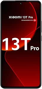 Xiaomi 13T Pro,AMOLED 144Hz Refresh Rate, 12 512GB,Leica Camera, Black