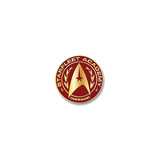 Ata-Boy Star Trek Starfleet Academy Command Insignia 1/2" Full Color Enamel Pin