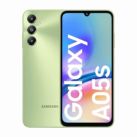 Samsung Galaxy A05s (Light Green, 4GB, 128GB Storage) | 50 MP Main Camera | Upto 8GB RAM with RAM Plus | Snapdragon 680 | 5000 mAh Battery