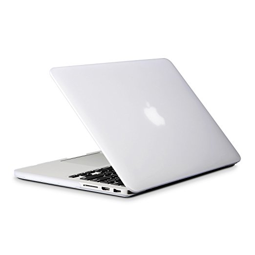Unik Case-Retina 12 Inch Frosted Coating Rubberized Hard Case for Macbook 12" with Retina Display A1534 Shell Cover(2015 Newest Version)-Frosted Clear