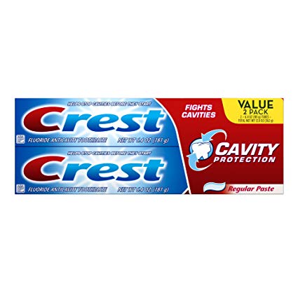 Crest Cavity Protection Toothpaste, 6.4 Ounce (Pack of 6)