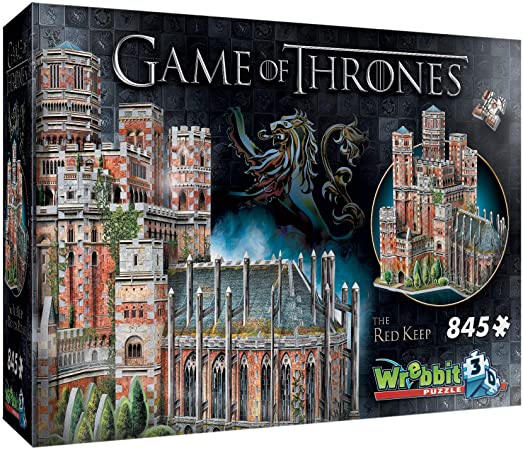 Wrebbit 3D GOTRK Game of Thrones-The Red Keep 3D Puzzle (845 pc), Various