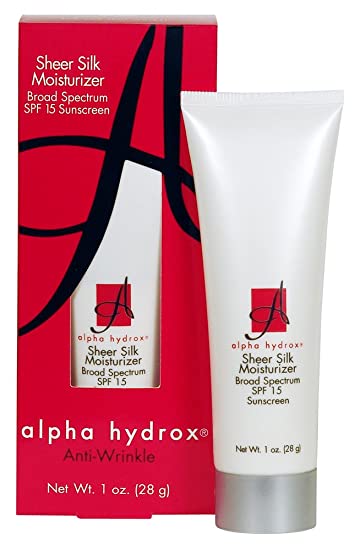 Alpha Hydrox Sheer Silk Moisturizer SPF 15, 1 Ounce