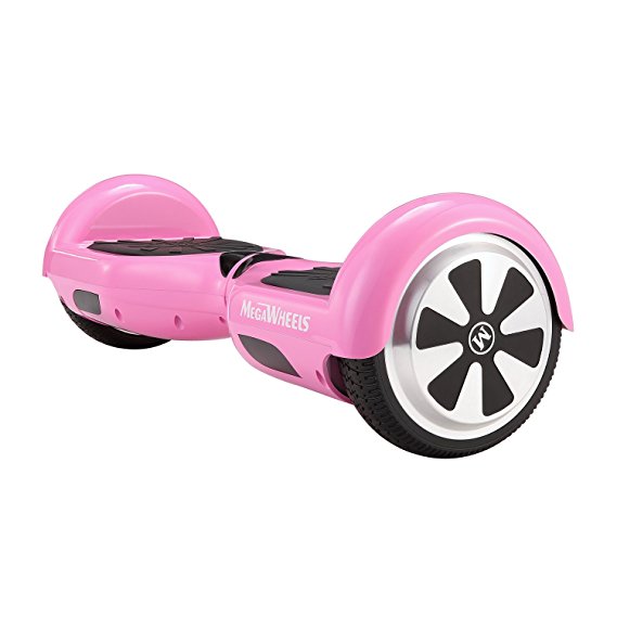 M MEGAWHEELS Hoverboard, 6.5" Self balancing Scooter with Built-in Bluetooth Speaker, Carry Bag