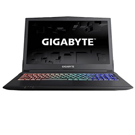 GIGABYTE Notebooks Sabre 15G-KB3, 15.6" Wide View FHD 7th Intel Kabylake i7-7700HQ NVIDIA GeForce GTX 1050 2GB VRAM DDR4 2400 16GB RAM 256GB SSD 1TB HDD Windows 10 RGB Keyboard Gaming Laptop