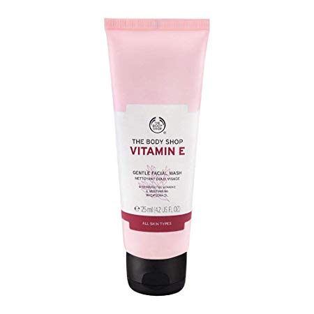 The Body Shop Vitamin E Gentle Facial Wash, 4.2 Fl Oz