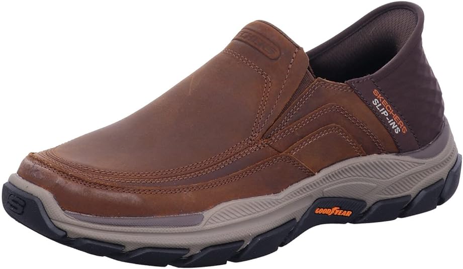 Skechers Men's Respected-Elgin Hands Free Slip-in Moccasin