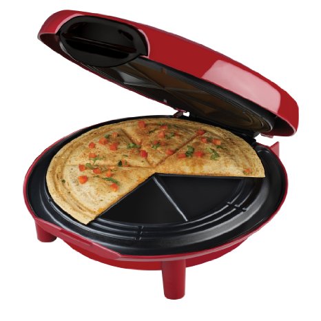 George Foreman GFQ001 Quesadilla Maker, Red