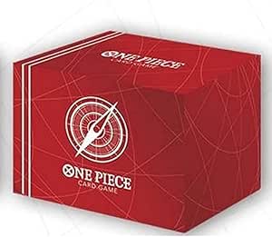 Bandai | One Piece Card Game: Clear Card Case - Standard Red | Accessory | Ages 6  | 2 Players | 20-30 Minutes Playing Time