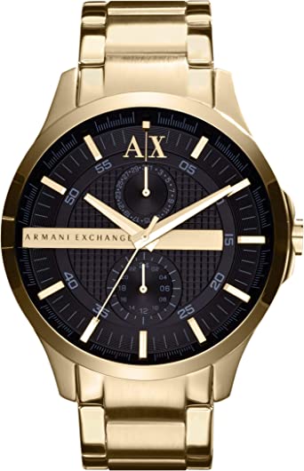Armani Exchange Men's Three-Hand Date, Stainless Steel Watch, 46mm case size
