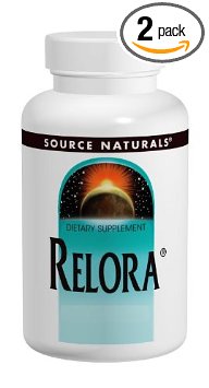 Source Naturals Relora, 250mg, 90 Tablets (Pack of 2)