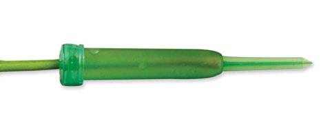 Floral Water Tubes/Vials For Flower Arrangements by Royal Imports, Green - 4.5" (1/2" Opening) - Pointed Style - 100/Pack - w/ Caps