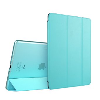 iPad Air 2 Case, ESR Smart Case Cover with Trifold Stand and Magnetic Auto Wake & Sleep Function for iPad Air 2 / iPad 6th Generation (Sky Blue)