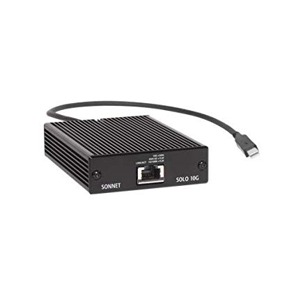 Sonnet Technologies Solo 10G Thunderbolt 2 to 10GBASE-T Ethernet Adapter (SOLO10G-TB2)