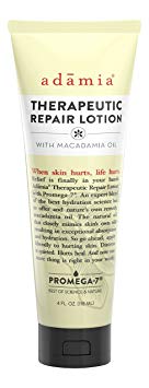 Adamia Therapeutic Repair Lotion with Macadamia Nut Oil and Promega-7, 4 Ounce