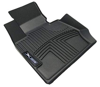 BMW All Weather Front Floor Liners; 3 Series Sedan & Sport Wagon (2006-2011) w/xDrive & 3 Series Coupe (2007-2013) w/xDrive - BLACK.