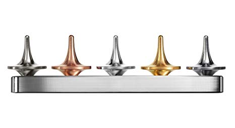 ForeverSpin Mini Metal Museum(5 Unique Tops, 1 Dock) - World Famous Spinning Tops