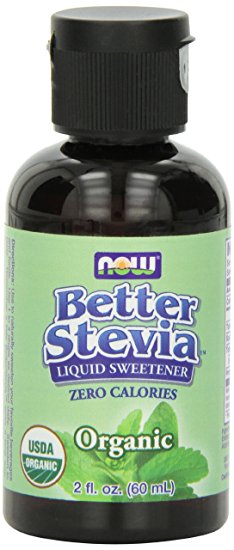 NOW Foods Organic BetterStevia Liquid,2-Ounce