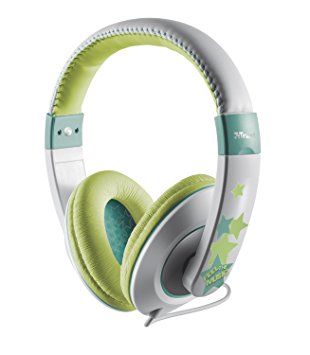 Trust Sonin Kids Headphone, Hearing Protection for Kids - Grey/Green