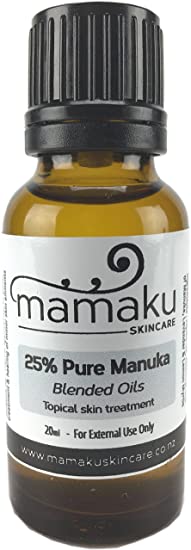 Manaku Manuka Oil 25% Blend 20ml, New Zealand Made