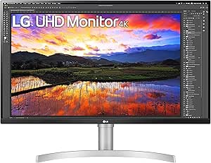 LG UHD Monitor 32UN650P, 32 Inch, 4K, 60Hz, 5ms GtG, IPS Panel, HDR 10, AMD FreeSync, Smart Energy Saving, HDMI, Displayport, White