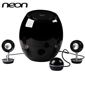 Neon electronic Bluetooth Computer Game Speaker BTS662-37 with Outstanding Design, one Subwoofer and two Tweeter Speaker