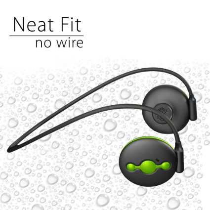 Avantree Sweatproof Sport Use Bluetooth Headphones for Running No Wire Light Outer Ear Speaker Outdoor Wireless Stereo Headset with Mic - Jogger