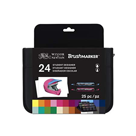 Winsor & Newton BrushMarker Student Designer - 24 Set