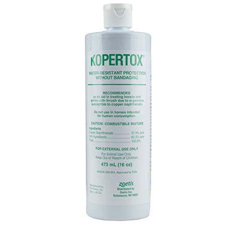 Kopertox for Horses and Ponies - Water-Resistant Protection without Bandaging, 16oz.