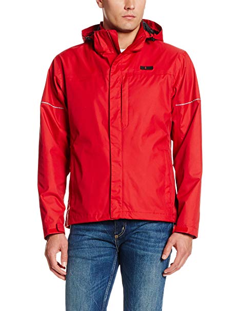 32Degrees Weatherproof Men's Seam-Sealed Rain Jacket With Removable Hood
