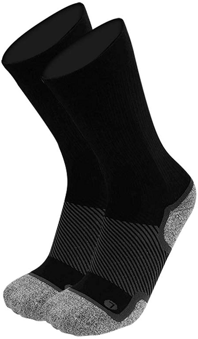 OrthoSleeve WC4 Wellness Care Socks (One Pair) for sensitive feet, diabetes, edema, neuropathy and circulation support