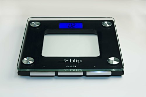 Blipcare Wi-Fi Weight Scale 5500WF, Track Weight, BMI and Balance Score; 10 users; Audible Reminders by Blipcare