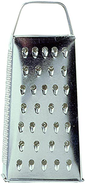 Chef Aid 4 Sided Grater, Silver