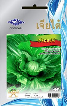 Chinese Mustard (5600 Seeds) Seeds - 1 Package From Chai Tai, Thailand