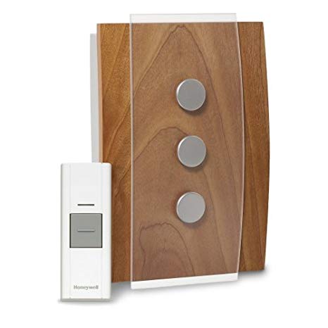 Honeywell RCWL3503A1000/N Decor Wireless Doorbell / Door Chime and Push Button