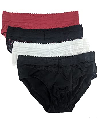 Warner's Women's No Pinches No Problems Hipster Panty 4-Pack