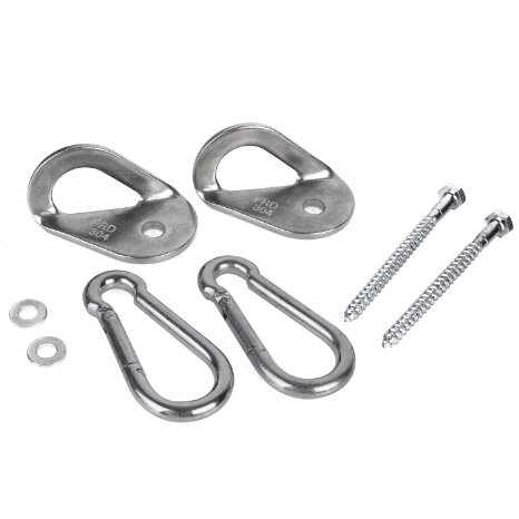 Hammock Indoor Hanging Kit Mounting Anchors Hook Set