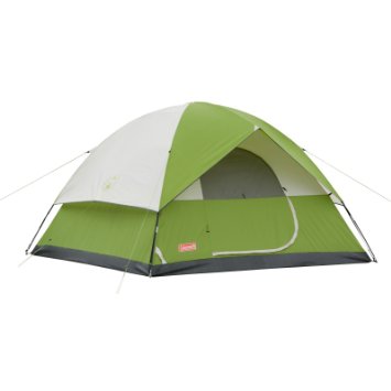 Sundome 6 Person Tent Green and Navy color options