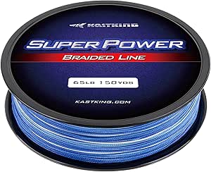 KastKing SuperPower Braided Fishing Line - Abrasion Resistant Braided Lines – Incredible Superline – Zero Stretch – Smaller Diameter – A Must-Have!