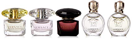 Versace Miniature Variety Collection 5 Piece Mini Set for Women