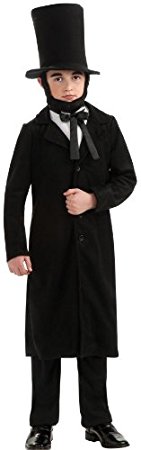 Rubie's Deluxe Abraham Lincoln Costume - Large (Size 12 to 14, Ages 8 to 10)