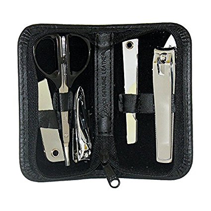 Royce Leather Unisex Aristo Leather Mini Manicure Set