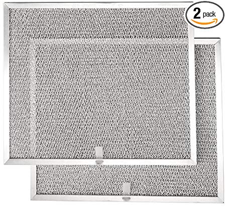 Broan BPS1FA36 Replacement Filters for 36-Inch QS1 and WS1 Range Hoods, Aluminum, 2-Pack